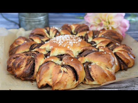 Recette de brioche étoilée au nutella thermomix. Easy thermomix nutella brioche