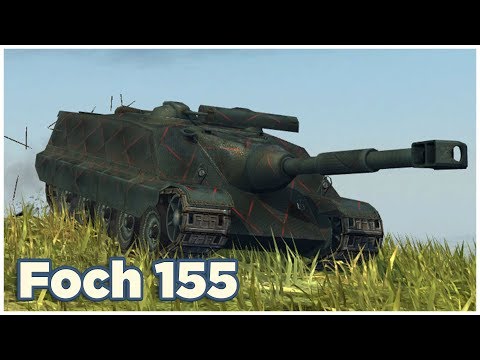 Foch 155 • 7870 DAMAGE • WoT Blitz Replay