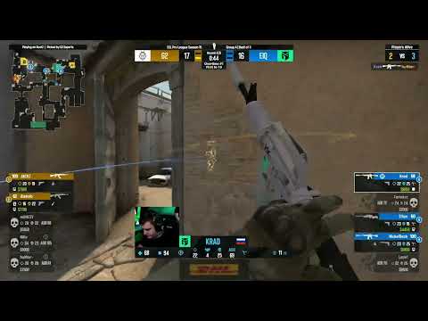 G2 vs Entropiq - KRAD ACE INKRADABLE - ESL Pro League | CSGO
