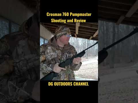 Crosman 760 Shooting and Review... come check it out