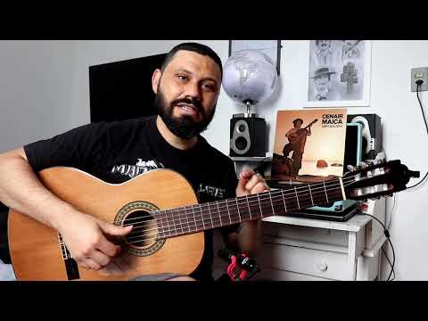 Vídeo aula "Canto dos Livres"(Cenair Maicá). Solos e base (violão)