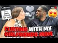 FLIRTING With My GIRLFRIEND S MOM To See How She Reacts SHE LIKES ME