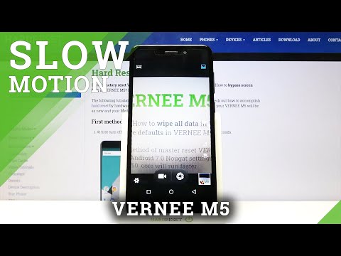 How to Record Slow Motion in VERNEE M5 – Use Slow Motion Effect