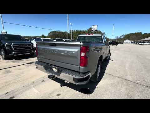 2019 Chevrolet Silverado 1500 Regular Cab Long Box 4-Wheel Drive Work Truck in Gray for sale at Boyer Chevrolet Buick GMC Bancroft in Bancroft, ON