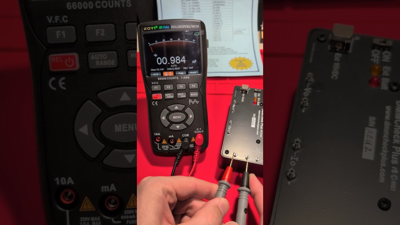Zoyi ZT-706S Handheld Oscilloscope Review