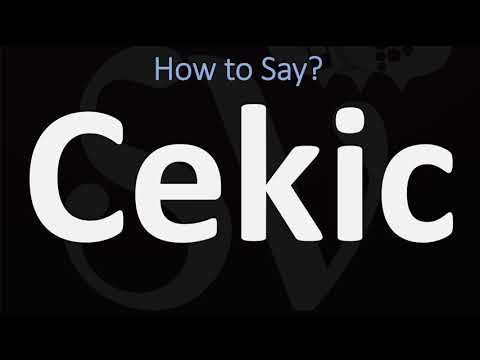 How to Pronounce Cekic? (CORRECTLY)