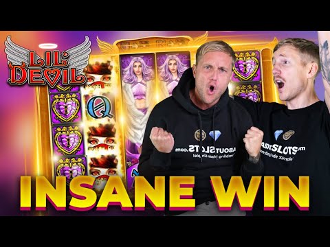 SUPER BIG WIN ON LIL' DEVIL - HEARTSTOPPER BONUS - WITH CASINODADDY 😈🔥