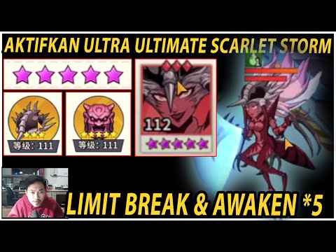 🔥🔥AKTIFKAN ULTRA ULTIMATE SCARLET STORM (MOSQUITO LIMITED) - ONE PUNCH MAN:The Strongest