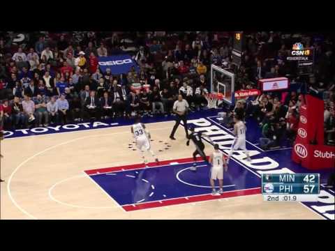 Zach LaVine 28 Pts - Highlights | Timberwolves vs Sixers | Jan 3, 2017 | 2016-17 NBA Season