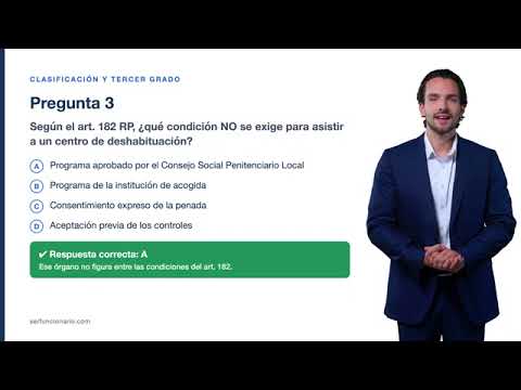 Supuesto práctico: clasificación y tercer grado (B.M.C.)