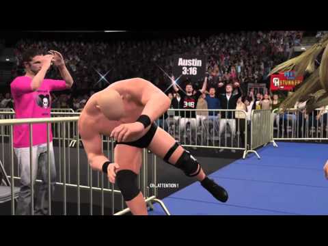 WWE 2K16. 2K Showcase #7. Stone Cold Steve Austin VS Shawn Michaels.
