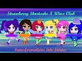 Crossover - Strawberry Shortcake and her friends in Winx Club girl's regular fairies