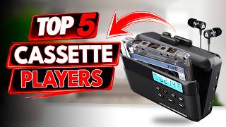 🔥 Top 5 Best PORTABLE CASSETTE PLAYERS on Amazon [2026] ✅ [Cheap] Walkman / MP3 Converter / Retro