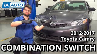 How to Replace Combination Switch 2012-2017 Toyota Camry