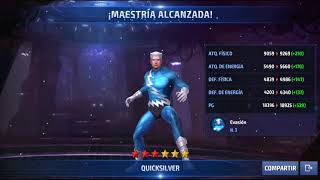 Marvel Future Fight - Quicksilver de 1 a 60
