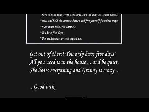 Ik wil naar beneden maar granny gooit steeds de tafel om