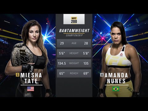 Miesha Tate vs Amanda Nunes full fight