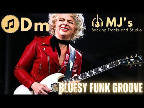 Mellow Bluesy Funk Groove in D minor | Backing Track