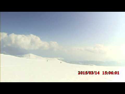 kaimaktsalan zeal camera 14/03/2015 (off piste 2524m to 2000m)