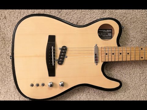 Building my own electro acoustic Telecaster Style Prototype