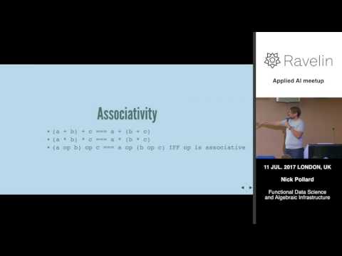 Applied AI Meetup #6 - Functional data science and algebraic infrastructure
