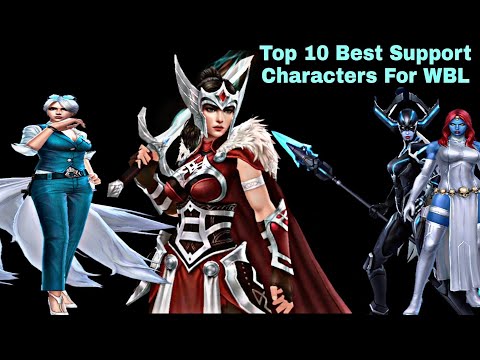 Top 10 Best Support Characters For WBL - Marvel Future Fight