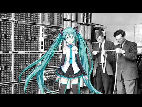 Daisy Bell || Miku and IBM 7094 Duet (In Sync, Corrected Pitch)