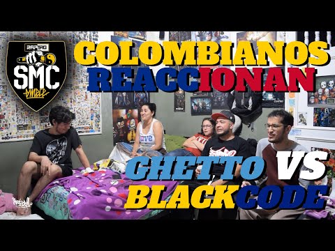 El REENCUENTRO - COLOMBIANOS REACCIONAN a GHETTO vs BLACK CODE [SUPREMACÍA MC 2022]