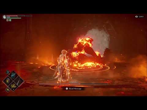 Demon's Souls Remake - Flamelurker with old theme