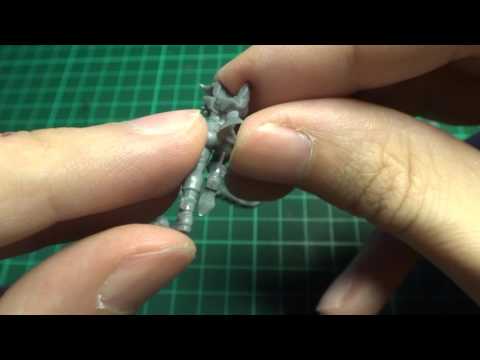 Dark Eldar 40k HQ - Succubus assembly