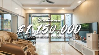 [SOLD] Woodhaven: 2 Bedroom Unit, 850sqft, District 25 by Kieran Koh