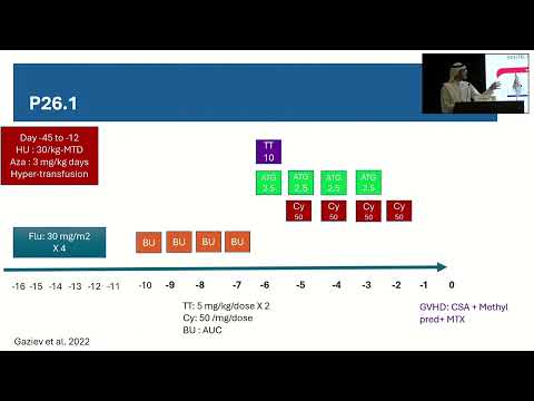 2. Conditioning regimen for HCT in TDT: review of available literature | Dr. Mohammed Essa | May 10
