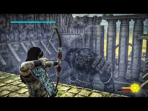 Shadow of the Colossus PS4 Gameplay Walkthrough--15th Colossus, Boss Fight.