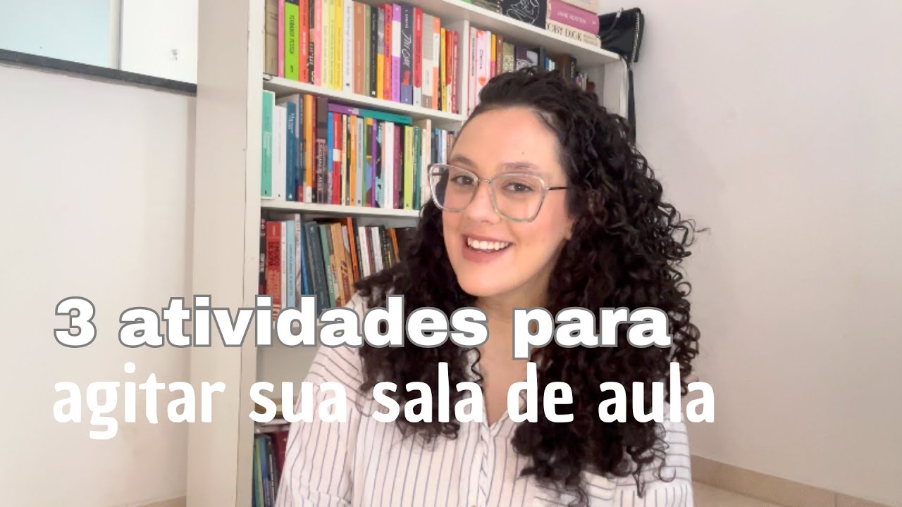 3 ATIVIDADES simples para MOTIVAR alunos no FIM DO ANO LETIVO