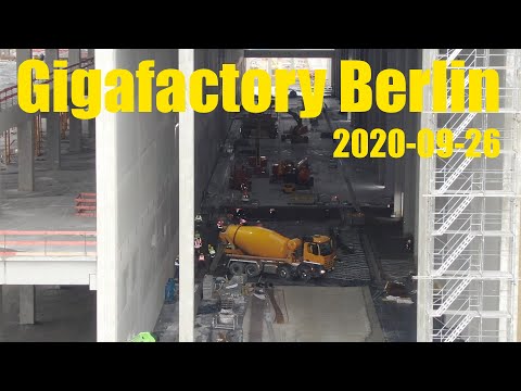 Giga Berlin | 2020-09-26 | Paint shop floor