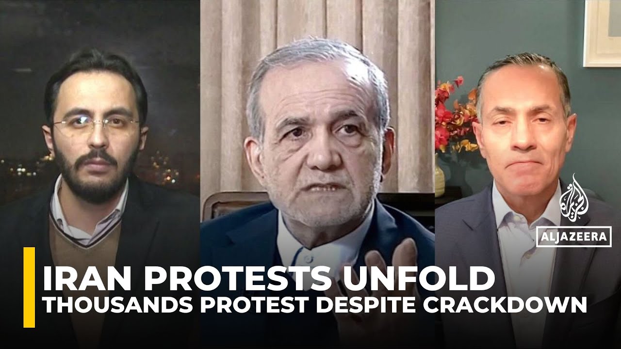 Protests persist in Iran amid internet blackout and rising tensions with the West