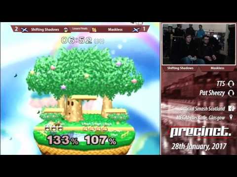 Precinct January - Shifting Shadows (C.Falcon) Vs. Maskless (Fox) Melee Losers Finals