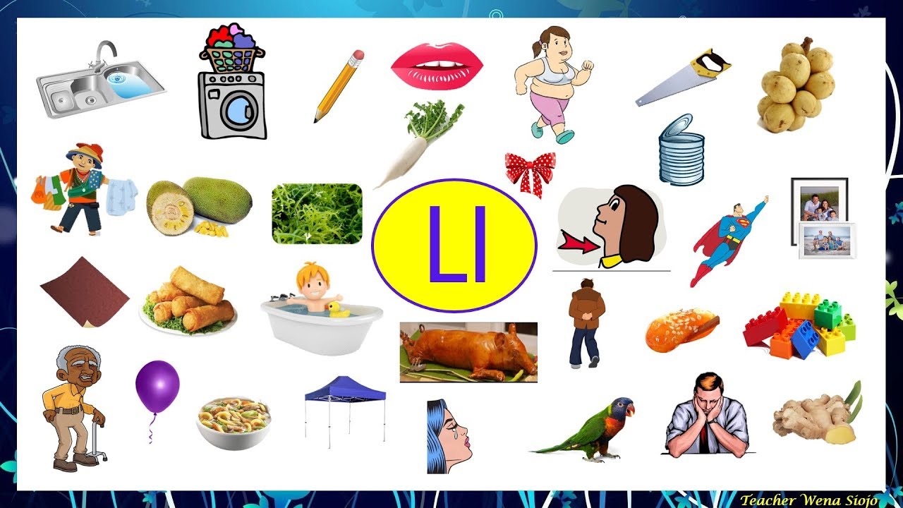 Ll || Bagay o Salitang Nagsisimula sa Titik Ll ( part 2 ) Pagsasanay sa Pagbasa || Tutorial # 82