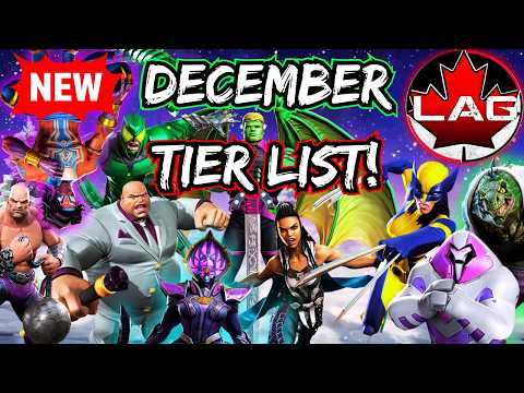 🆕December Tier List! Lizard & Pavitr + Imperiosa & ALL 9 BANQUET CHAMPIONS RE-RANKED!!🦎🕸🐙2025 - MCOC