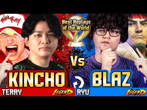 🔥 SF6 Ryu (BLAZ in JAPAN 🔥vs Kincho) Terry ▰ Street Fighter 6 Gameplay High Level