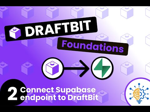 Connect Supabase endpoints to DraftBit