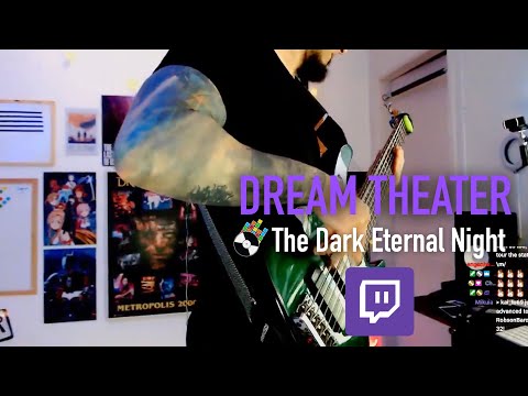 THE DARK ETERNAL NIGHT BASS Snap from DREAM THEATER live at twitch
