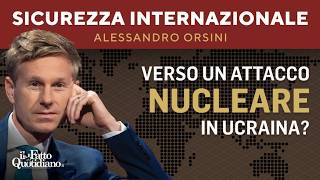Verso un attacco nucleare in Ucraina? La diretta con Alessandro Orsini