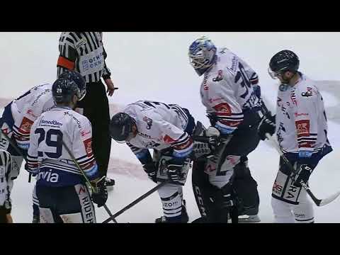 PLAY OFF 2023: Vítkovice - Kometa 1:0, blok Dominika Lakatoše