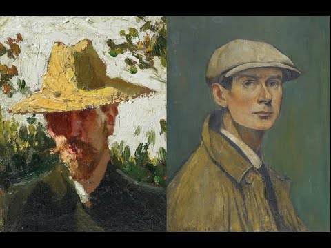 Walk through of Adolphe Valette & L.S. Lowry Exhibition. Clark Art, Hale.12th-28th September 2020.