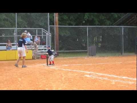 Nate's 5th T-Ball Game (Grand Slam)
