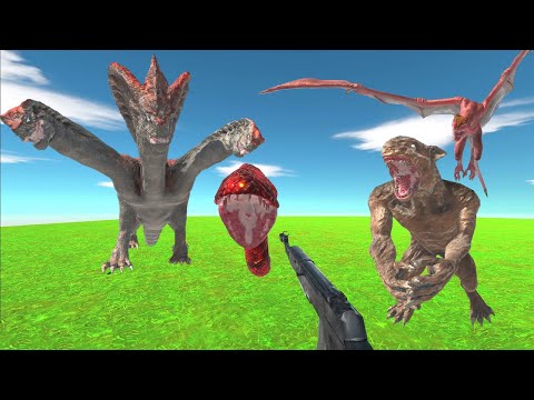 FPS added in the update. Play in first-person shooter mode! | Animal Revolt Battle Simulator