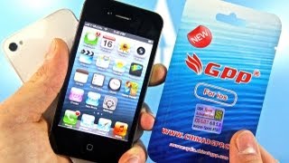 How To Unlock CDMA iPhone 4S 6.0.1/6.0 for T-mobile - Sprint/Verizon 3.0.04 GPP Sim NO Jailbreak