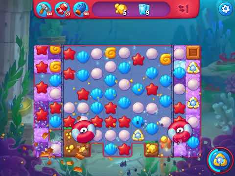 Fishdom Hard level 7183 no boosters フィッシュダム ハード [Friend's]