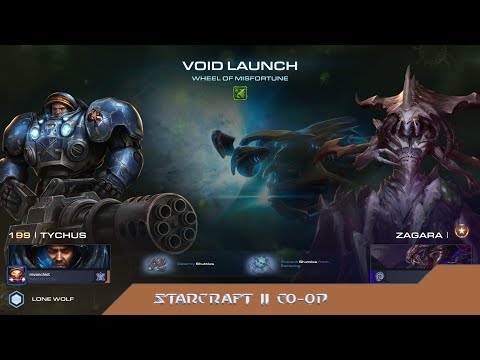 Wheel of Misfortune (VL) (Tychus P2) - StarCraft II Co-op Mutation (Brutal)
